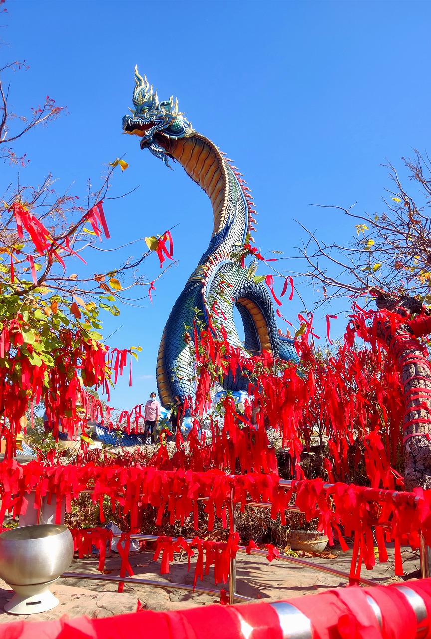 dragon, dragon statue, asian culture, sacred dragon, serpent statue